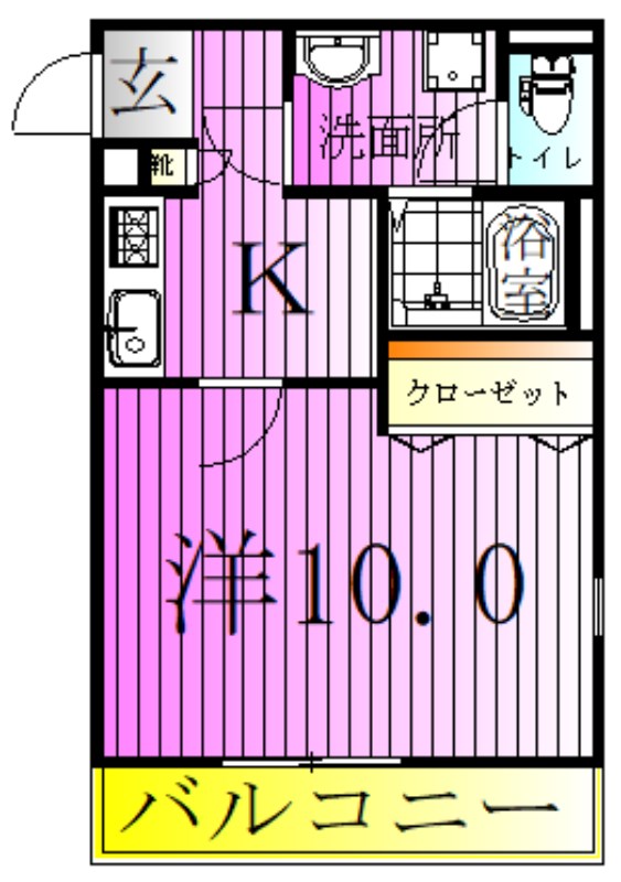 Lunon  Amour 間取り図