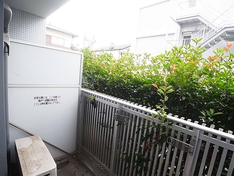 M-FLAT420 ベランダ