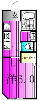 Maison Ef 101号室 間取り