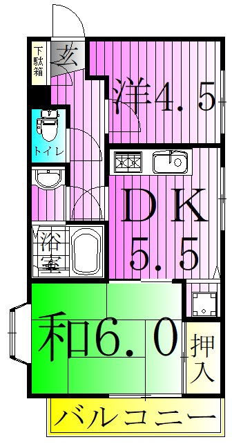 エーデルブルーメ内匠 間取り図