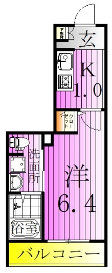 URBAN　MILLS 間取り図