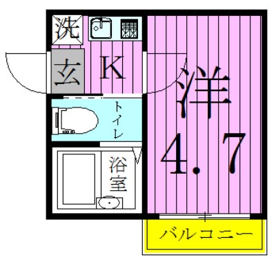 サンモール竹ノ塚 間取り図