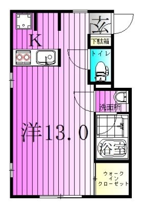 M-2 間取り図