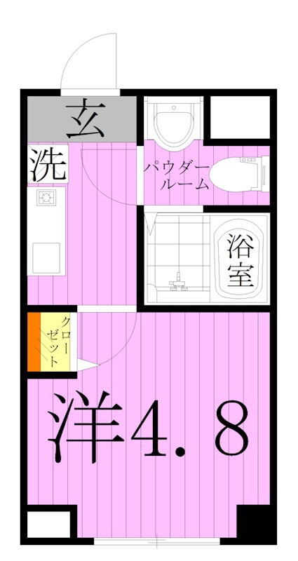 Ｍ・シャルム 間取り図