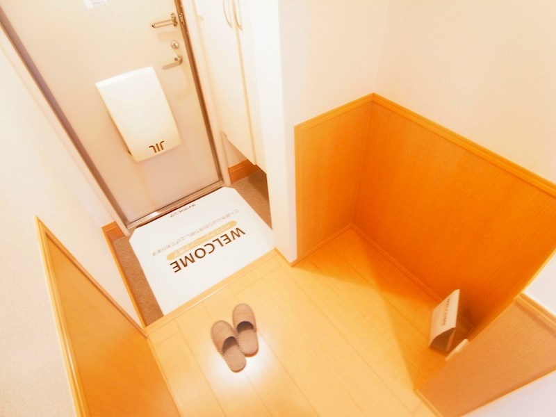 ドミールおおたかの森 玄関