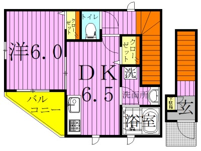 メゾンエトワール 間取り図