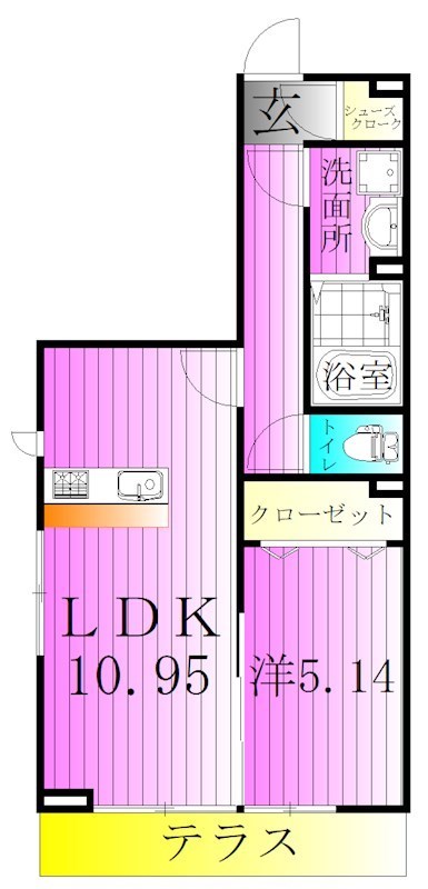 マウナケア 間取り図