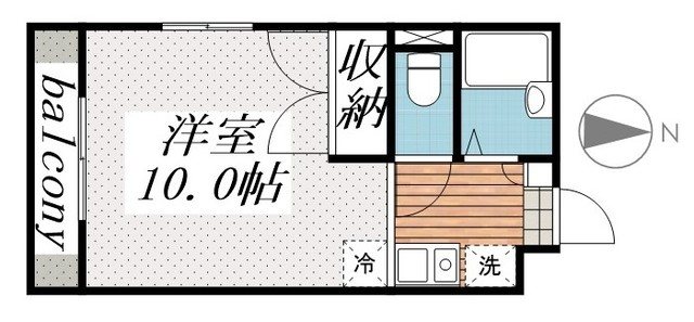 メモリー 205号室 間取り