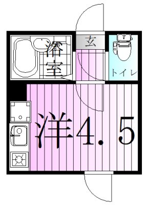 ブリリアント北千住 間取り図
