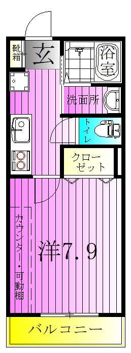 ソピア北綾瀬  間取り図