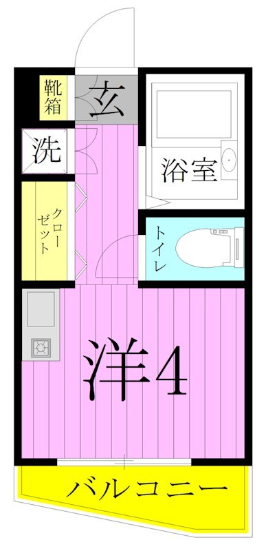 ＦＥＲＩＯ北綾瀬 間取り図