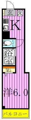 キャッスルなおい 間取り図