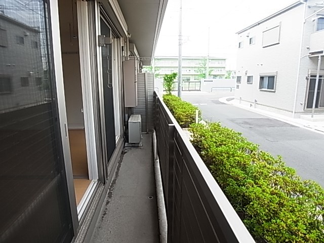サンフレールＣ ベランダ