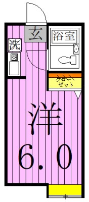 リバーサイド亀有 間取り図