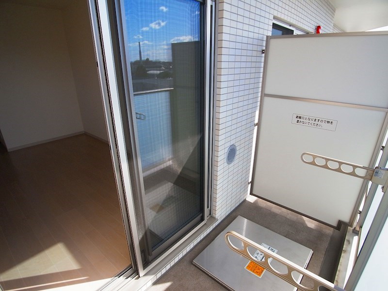 グランビューネレジデンス ベランダ