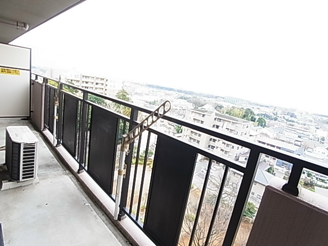 グランディス新八柱 ベランダ