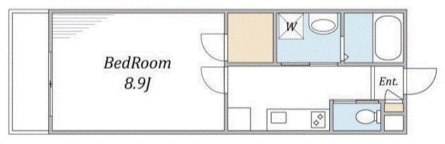アイボリックハウス 103号室 間取り