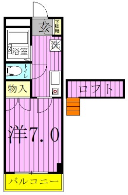 センチュリービル 403号室 間取り