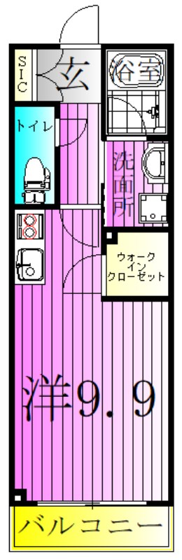 Tre　Court　Kitasenju 間取り図