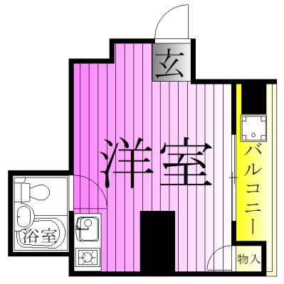 シティアイ五反野 間取り図