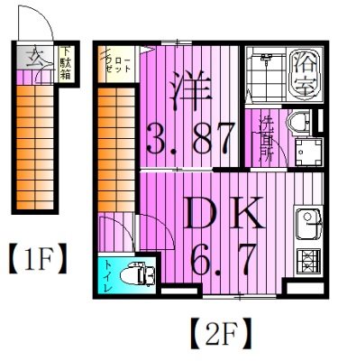 コージーコートshin 間取り図