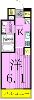 リヴシティ綾瀬ＷＥＳＴ 間取り図