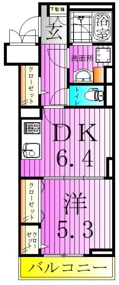 Espoir(エスポワール) 間取り図