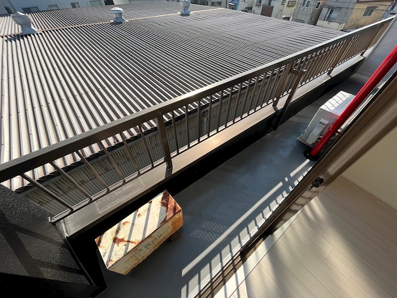 サンライズ・コーポ足立 ベランダ