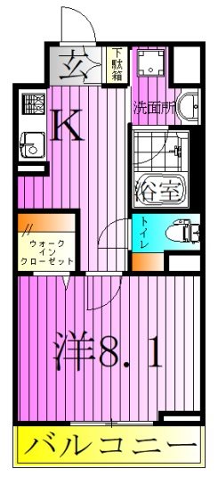 Espoir(エスポワール) 間取り図
