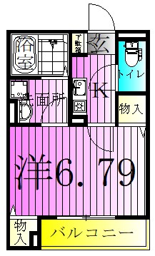 アンジュール綾瀬 間取り図