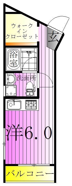 ヴェスパーマティーニ亀有 間取り図