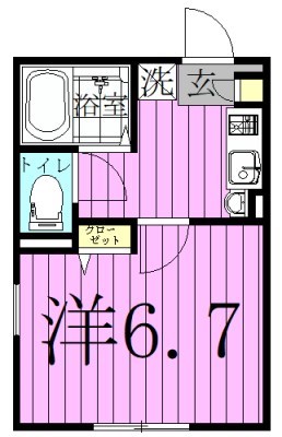グランクオール北千住 間取り図