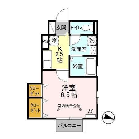 グレイスコート 間取り図