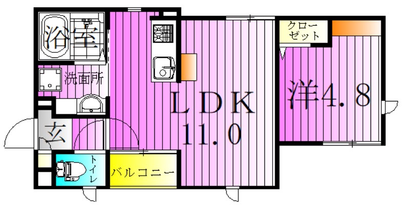 ノーバヤ　カナヤ 間取り図