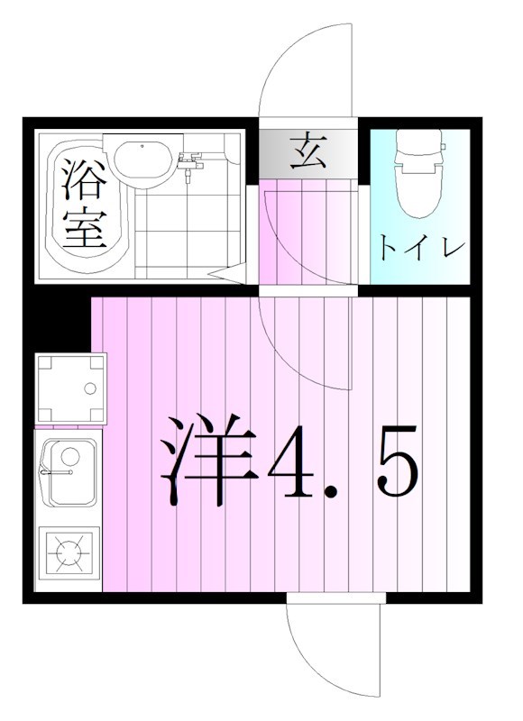 ブリリアント北千住 間取り図