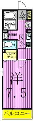 プランドール 間取り図