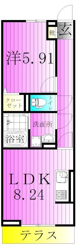 マウナケア 間取り図