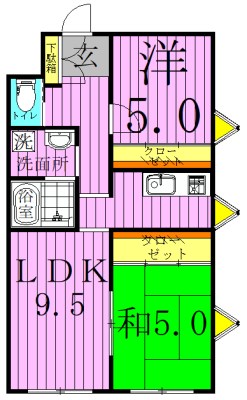 メゾン・モア・トゥール33 間取り図
