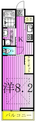 リブリ・ｓｕｎｆｌｏｗｅｒ 間取り図