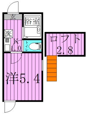 リブ六町 間取り図