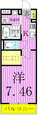 ルピナ 間取り図