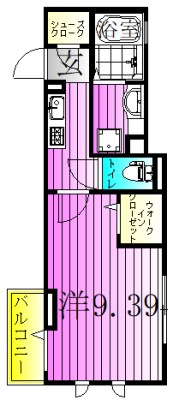ルピナス8 間取り図