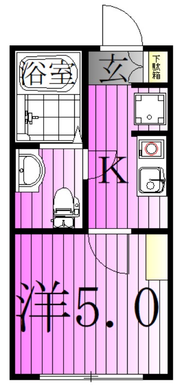 レピュア綾瀬レジデンス 間取り図