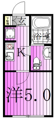 レピュア綾瀬レジデンス 間取り図