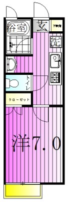 フォレストパークＣ 間取り図