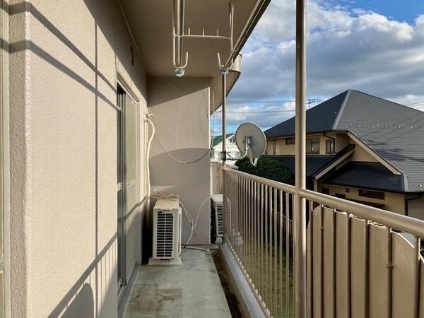 ニチメン第二柏ハイツ1 ベランダ