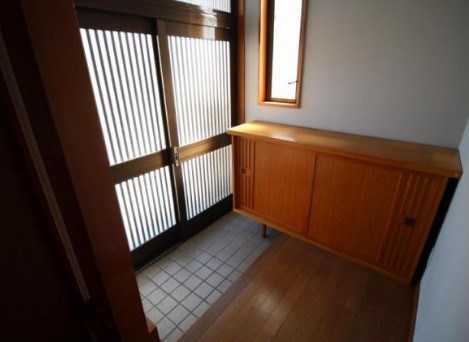 柏市豊四季邸宅 玄関