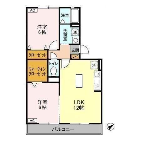 グリーンヴァレー葉山  間取り図