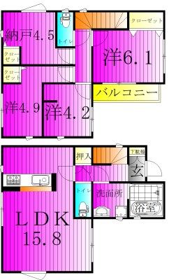 Ｋｏｌｅｔ新柏 間取り