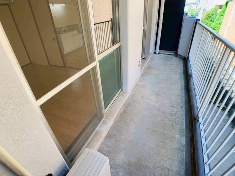 コーポラスオネスト ベランダ